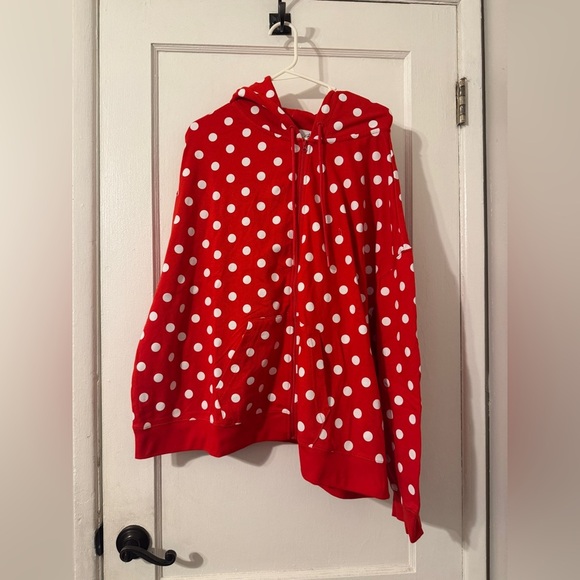 Minnie Mouse Zip Up Hoodie Sz 1x Retail $70 - Picture 3 of 6